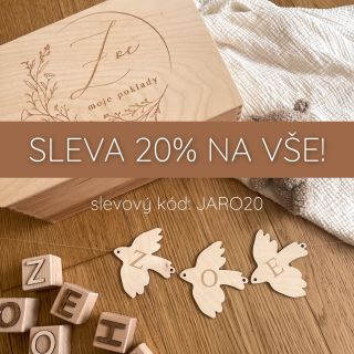Jarní sleva 20% na vše je tu! 🤩 Stačí zadat kód : JARO20 ✨ Děkujeme za přízeň! 🤎